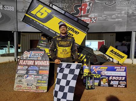 RYAN TURNER TAKES USCS JEFF McCALL TRIBUTE  AT CHEROKEE