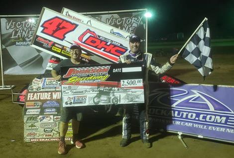 Dale Howard completes USCS weekend sweep at Jackson Motor Speedway