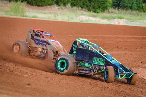 USAC Wingless Sprints Oklahoma Sunday at Red Dirt Raceway
