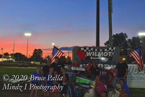 Chase McDermand Wins 2020 Season Opener of Badger Midgets at Wilmot Raceway