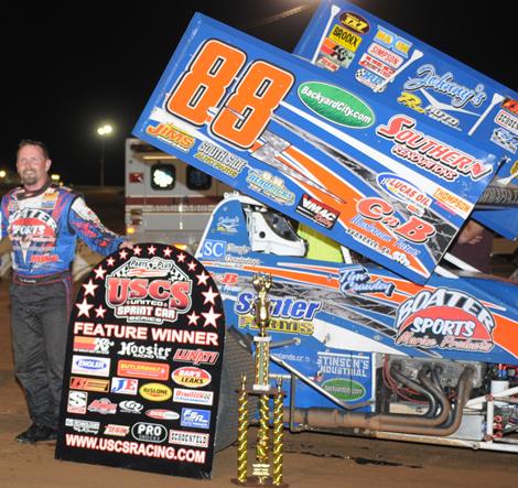 Crawley wins Parts Plus USCS Speedweek Round Four at I-30 Speedway