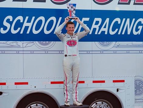Burke Captures Second Lucas Oil Formula Car Race Series Victory and Continues Improvement on Pavement