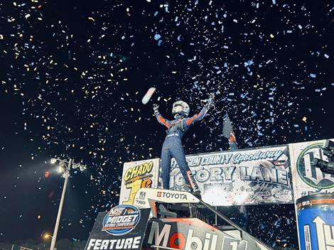 Kofoid emerges victorious in wild USAC Midgets finish in Nebraska