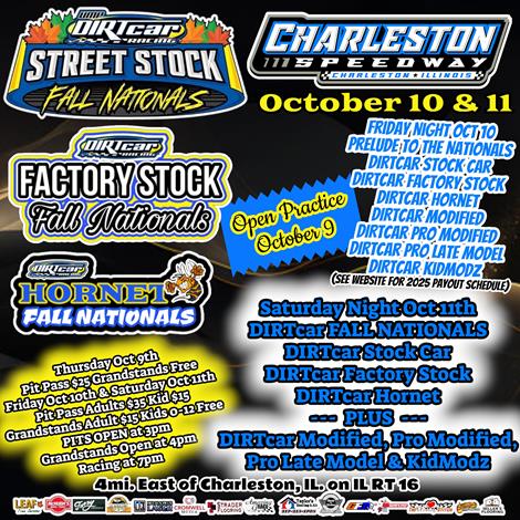 The 12th Annual DIRTcar Fall Nationals