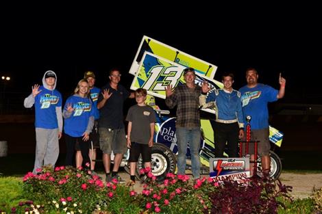 CJ Mauleug IRA Lightning Sprint 2020 Champion