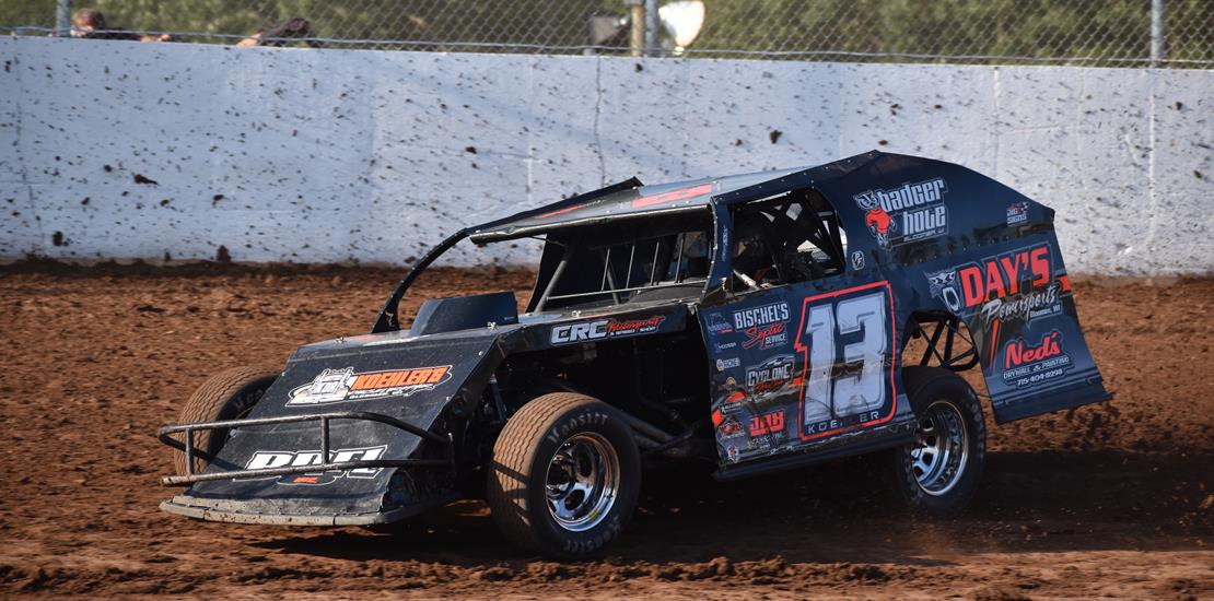 Koehler Wins WISSOTA 100, Rice Lake Speedway Drive...