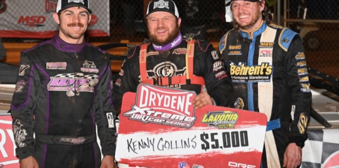 Podium finish with Xtreme DIRTcar Series at Lavoni...