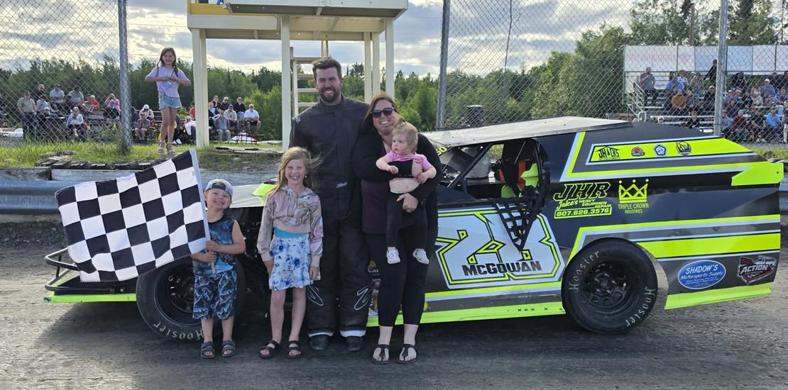 Mcgowan Claims First WISSOTA Midwest Mod Win, M. M...