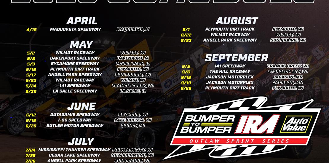 IRA Sprints Release Initial 2026 Schedule and add...