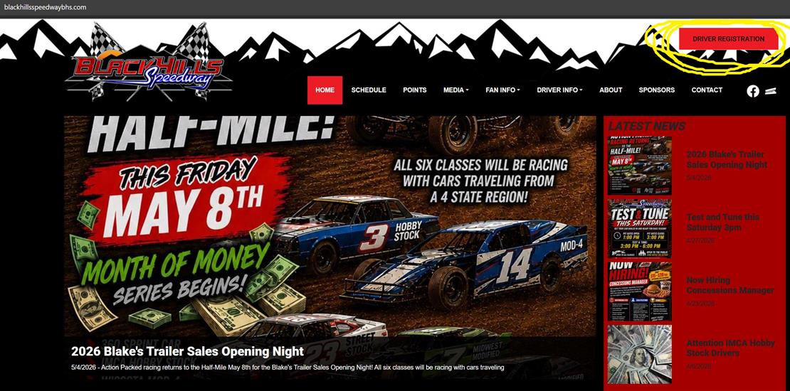 2026 Driver Registration