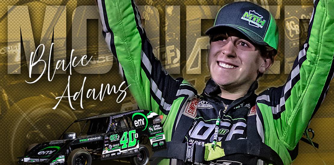 Adams answers the call and wins both WISSOTA Modif...