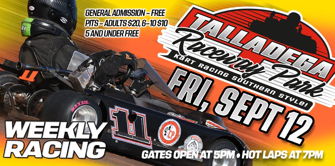 Talladega Raceway Park | September 12th