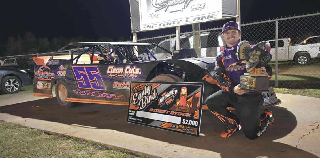Walker Wins CRUSA Street Stock Feature at Needmore