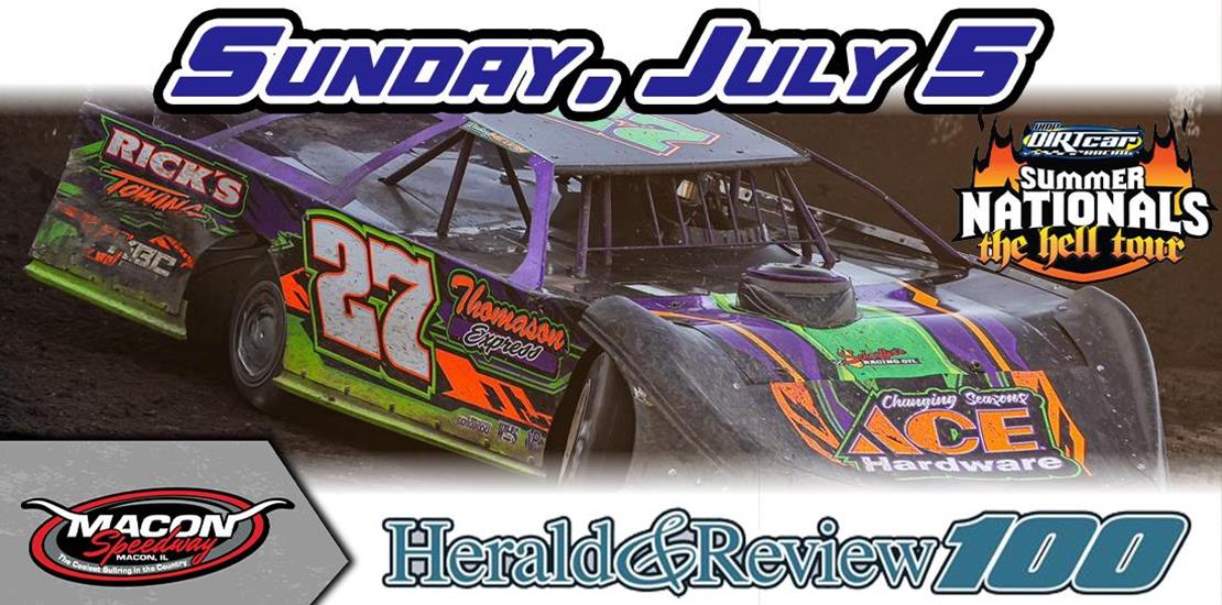 Save the Date: Sunday, July 5 - Herald & Review 10...