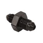 Aluminum Flare Reducer Adapter, Black, -4 AN to -6AN