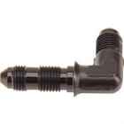 Fragola 483303BL Aluminum Flare Bulkhead Fitting, 90 degrees, -3AN