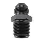Adapter, Straight, 3 AN Male to 1/14 in NPT Male Black