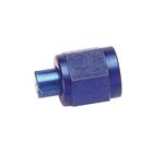 Aluminum Flare Fitting Cap, Blue, -3 AN