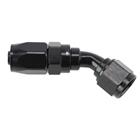 Swivel Hose End Fitting, 45 Degree, Anodized, -6 AN