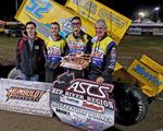 Blake Hahn Wins ASCS Red River Thriller At Humbold