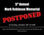 Weekend races canceled due to wet ground and more rain...