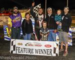 Action at Murray County Speedway