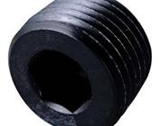 Black Allen 1/8 NPT Plug
