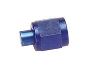 Aluminum Flare Fitting Cap, Blue, -10 AN