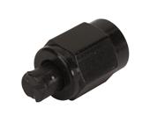 Aluminum Flare Fitting Cap, Black, -10 AN