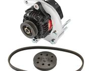 Powermaster 8-801 SB Chevy 50 Amp Mini Alternator Kit w/ Serp Belt