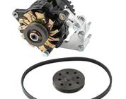 Powermaster 8-722 SB Chevy 75 Amp Mini Alternator Kit w/ Serp Belt