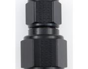 8 AN Female Swivel to 10 AN Female Swivel, Aluminum, Black