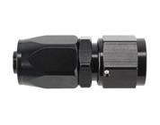Swivel Hose End Fitting, Straight, Black, -8 AN