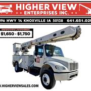2019 Freightliner M2 Altec 60' Bucket Truck