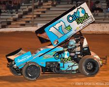 White Scores Career-Best Short Track National