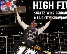 High Five; Donny Schatz Wins Gerdau Magic Cit