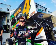 Dakota Finishes 12th in Knoxville 410 Points!