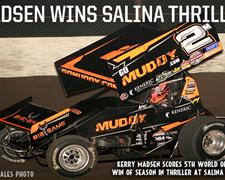 Kerry Madsen Wins Outstanding Salina Highbank