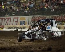 White Tackling USAC National Midget Series In