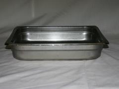 Stainless Steel 1/2 pan 2 Deep