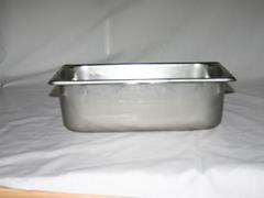 stainless Steel 1/3 pan 4 Deep