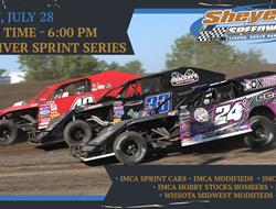 Sunday, July 28 (6:00 pm) - Red River Sprint Serie