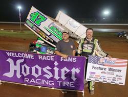 HOWARD MAKES IT TEN USCS WINS IN 2025 AT I-75 RACE
