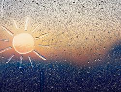 Sun is helping, but not quite dry enough to kick o