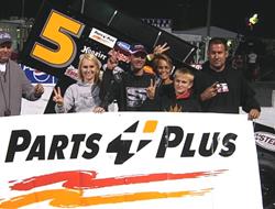 Blaze Martin races to three-in-a-row in Parts Plus