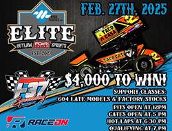 ELITE Outlaw POWRI Racing Sprints - $4000 to WIN!
