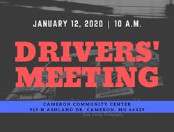 US 36 Raceway Drivers’ Meeting this Sunday