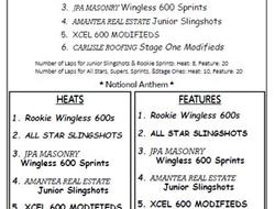 6/5/21 Schedule of Events