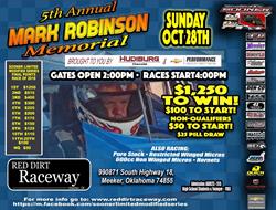 5th Annual Mark Robinson Memorial