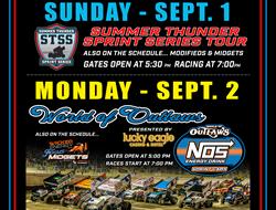 Summer Thunder Sprint Series - Sept 1 at GHR